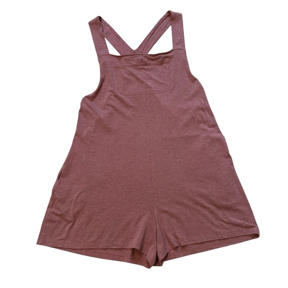 Smash + Tess The Shorty Romperalls (discontinued style) in Ginger Mauve, Sz XL - Picture 10 of 15